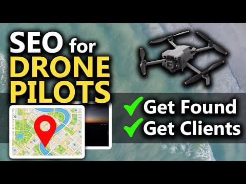 Drone Seo Explained: How To Get Found & Get Clients For Free