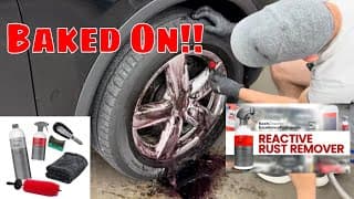 Koch Chemie Rrr For Baked On Brake Dust On The Porsche Cayenne!