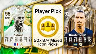 50x 87+ Mixed Icon Player Picks! 😨 Fc 26 Ultimate Team