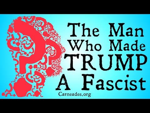 The Man Who Made Trump A Fascist