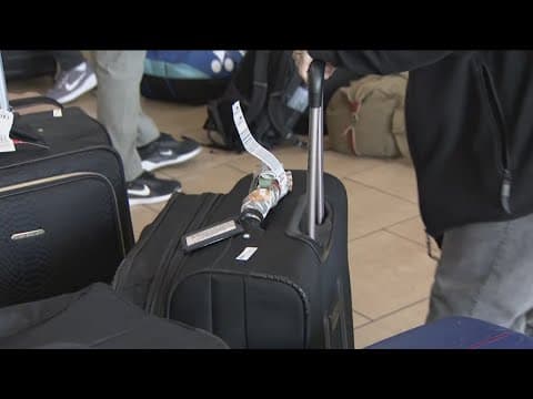 Travelers Stranded At San Diego International Airport Amid Winter Storm