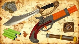 Checking Out The Dart Zone Buccaneer Pirate Play Set.