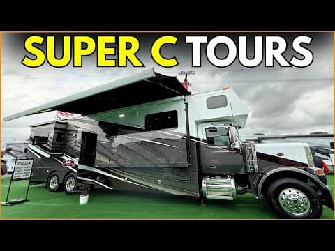 2026 Florida Rv Supershow - Live Rv Tours Of Super C Motorhomes!