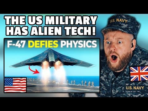 Brit Reacts To The Us Miltary's Scariest Fighter Jet, The F-47!