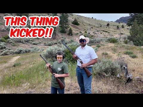 New Zealand Family Go Clay Shooting For The First Time! (cowboy Ranch Day 5)