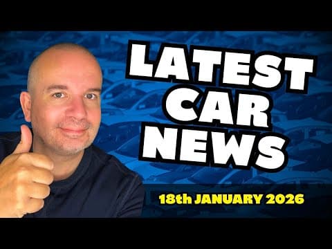 The Latest Uk Car News | January 2026
