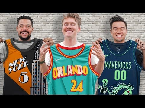 Whoever Has The Best Custom Nba Jersey, Wins The Mystery Box!