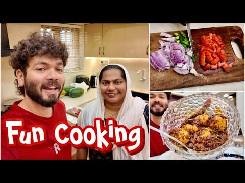 Fun Cooking Vlog With Suhana 🤣 | Egg Roast Recipe 😋 | Mashura’s Challenge Day - 7 | Daily Vlog 😍