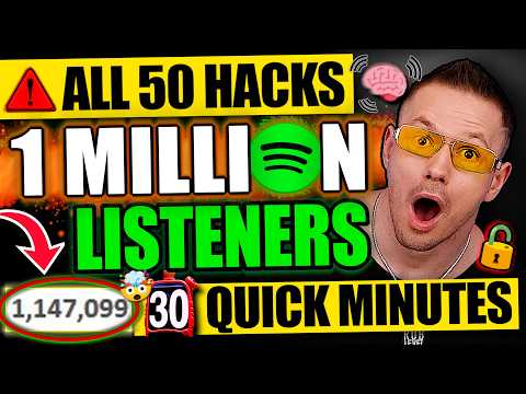 1m Spotify Listeners. 30 Minutes. $0.