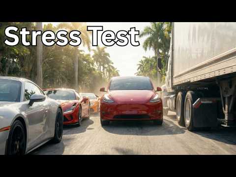 Tesla Fsd Fights Miami Traffic (it Got Aggressive)