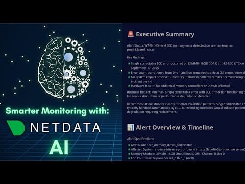 How Netdata's Awesome Ai Features Adds Fantastic Value For Sysadmins