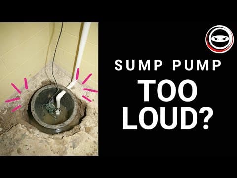 Make Your Sump Pump Quieter With These Tips