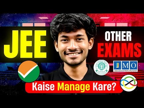 How To Manage Jee With Other Exams? | Smart Strategy | Sumit Sir | Vos