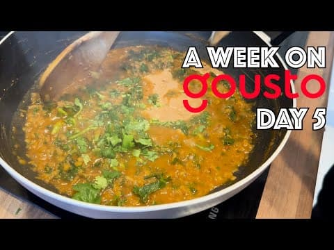 A Week On Gousto Day 5