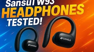 Unboxing & Testing Sansui Open-ear Headphones: Are They Worth It?