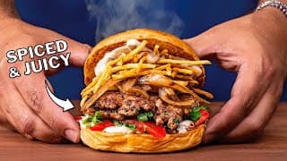 The Most Flavorful Burger I've Ever Made