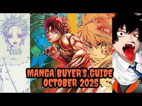 Manga Buyer's Guide - October 2025