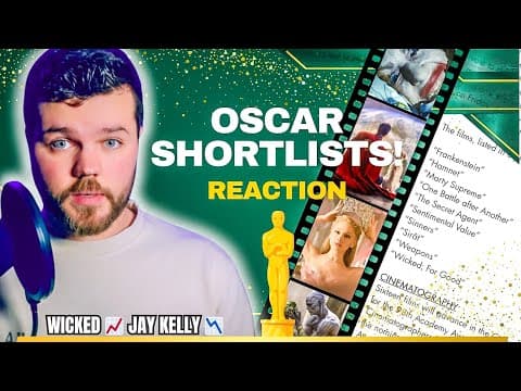 2026 Oscar Shortlists Reaction