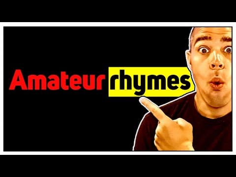 🔥 5 Reasons Your Rhymes Sound Amateur (and How To Fix Them!)
