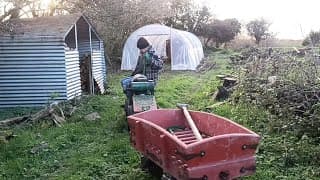 The Narrow-gauge Loco Finally Has A Home: Polytunnel Rebuild Project