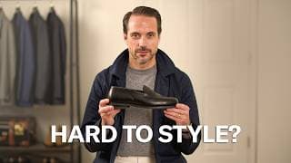 Never Struggle To Style Black Loafers Again