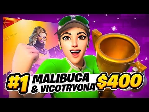 1st Place In Duo Victory Cash Cup ($400) 🥇 W/ Vicotryona