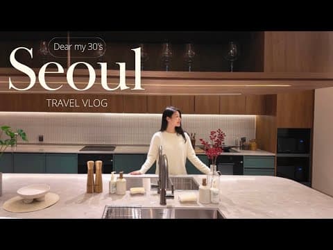 Korea Vlog | Where To Stay In Seoul, Korean Apartment Tour, The Hyundai Seoul