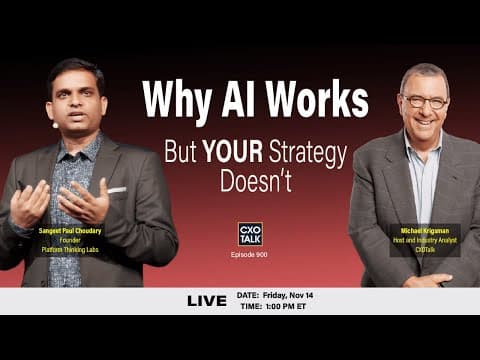 Why Ai Works, But Your Strategy Doesn't
