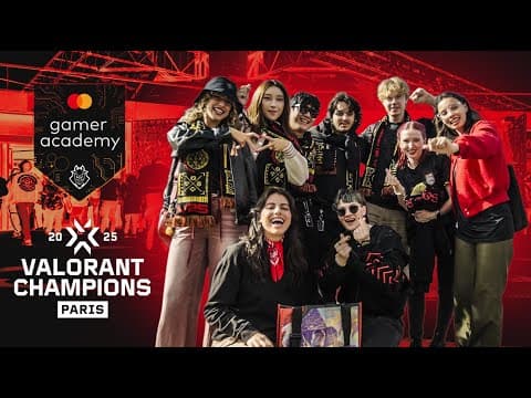 Behind The Scenes At Vct Champs 2025 | Inside The Mastercard Gamer Academy