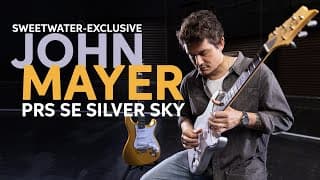 The John Mayer Signature Prs Se Silver Sky Electric Guitar | Sweetwater Exclusive