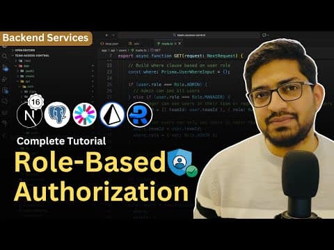 Building A Complete Backend Api With Next.js 16 & Postgresql | Authentication & Authorization