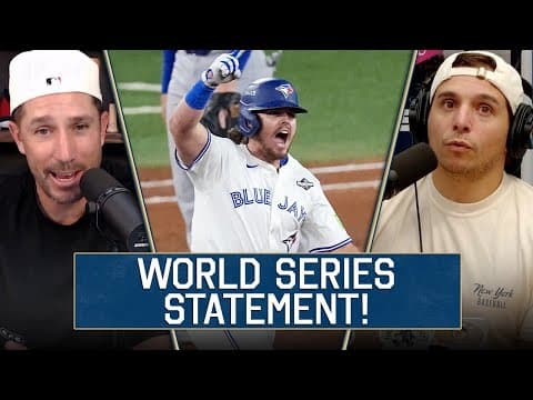 Blue Jays Dominate World Series Game 1! | 1055
