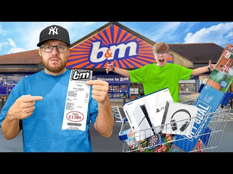 If It Fits In The Shopping Trolley I'll Buy It! *no Budget In B&m*