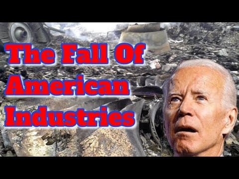 American Industries Are Collapsing