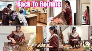 Back To Routine After Ramadan 💫cleaning Routine 🫧cutebee Miniature Book Nook Corner Coffee Shop🏠