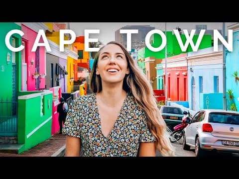 48 Hours In Cape Town & Stellenbosch 🇿🇦 This City Is Unbelievable