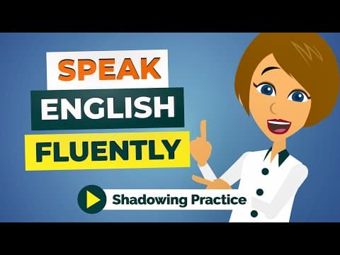 Learn English Speaking Fluently With Easy English Conversation Practice