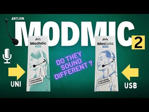 Antlion Modic 2 - Uni Or Usb Which One Is Best?