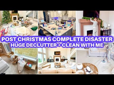 🧼all Day House Declutter + Clean With Me | Cleaning Motivation | New Year Reset | Jamie's Journey