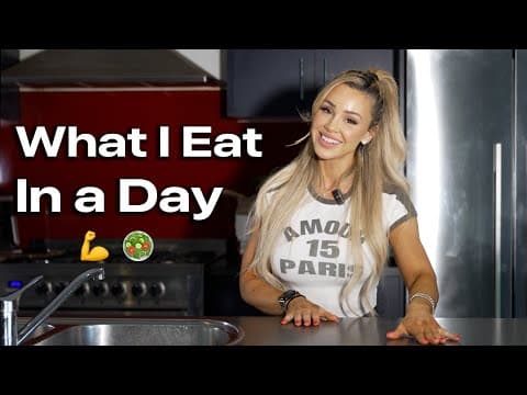 What I Eat In A Day | Carb Cycling | Stephanie Sanzo