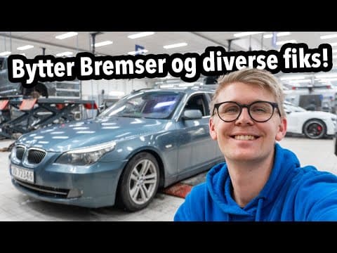 Endelig Fikser Jeg Alle Feilene På Min Bmw 525d!