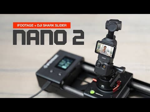 Instantly Elevate Your B-roll And Interviews - Ifootage Shark Slider Nano 2