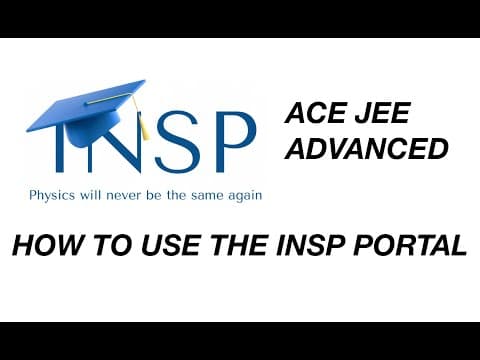 [jee Rank Booster ] How To Use Insp Ecosystem For Acing Jee Mains And Advanced