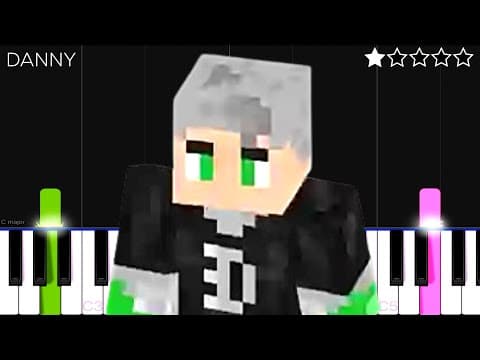 Danny - Minecraft - C418 | Easy Piano Tutorial