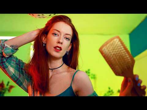🔷🧿 Asmr Laying Down: Brushing Your Hair While You Sleep 🌠