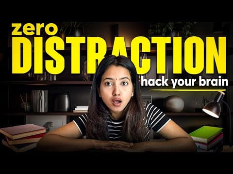 How To Study For 10+ Hours Withour Distractions | For Real Students | Study Hacks | Shubham Pathak