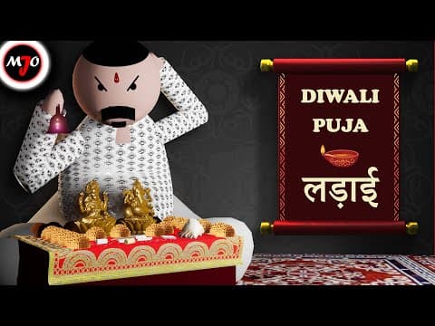 Diwali Puja Aur लड़ाई