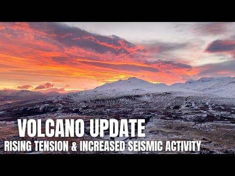 Increased Seismic Activity - The Volcanic Eruption Is Still Pending