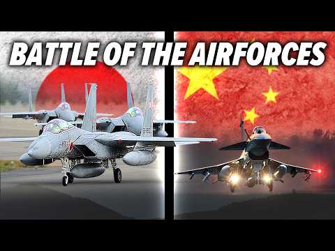 Japan Air Force Vs China Air Force In A Dogfight | Dcs World