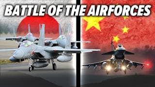 Japan Air Force Vs China Air Force In A Dogfight | Dcs World